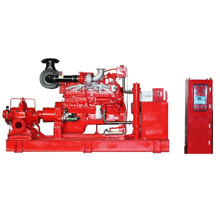 Cummins KT38-P1000 560kw Fire Fighting High Pressure Diesel Water Pump LSDS3.6 1230-1