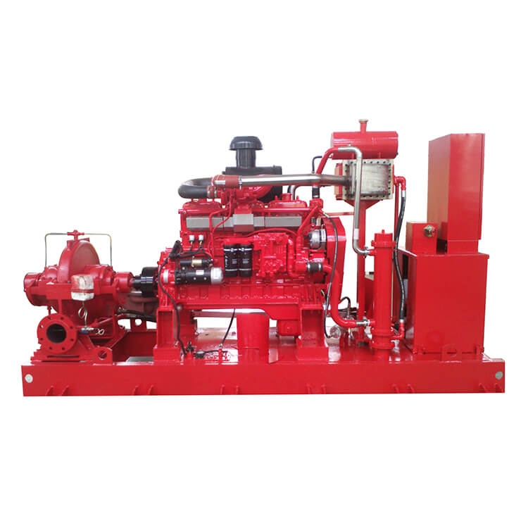 Cummins KT38-P1000 560kw Fire Fighting High Pressure Diesel Water Pump LSDS3.6 1230-2