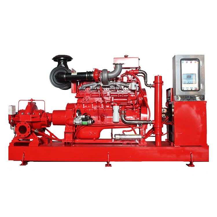 Cummins NT855-P360 200kw LSDS2.8 492 Single Stage Double Suction Centrifugal Pump-2