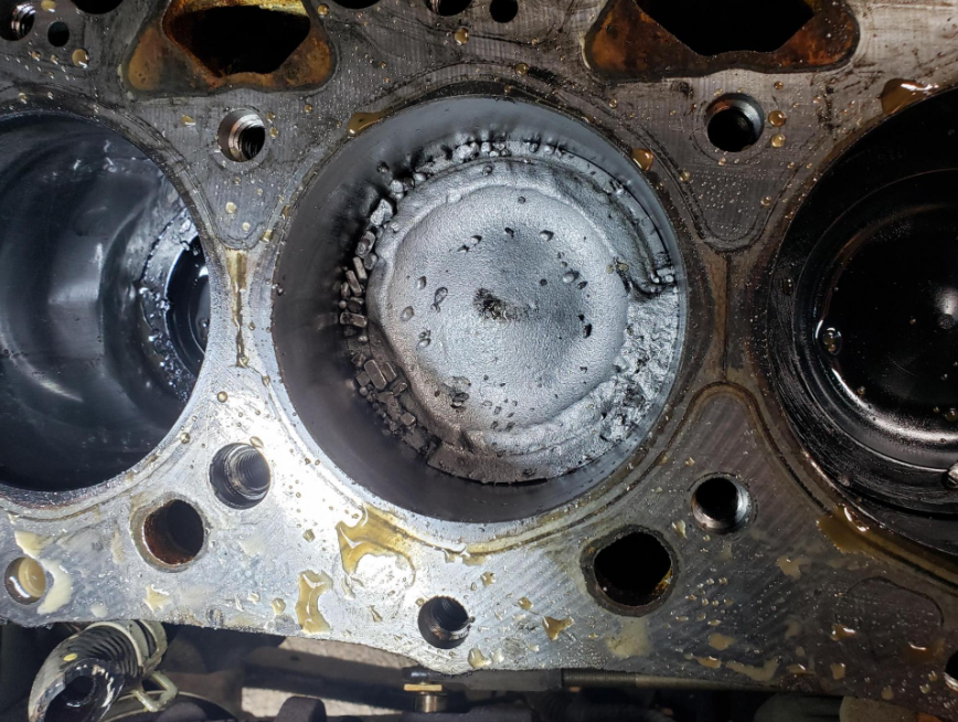 Cummins injector damage