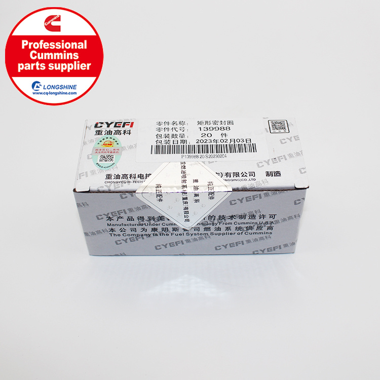 Cummins K50 KTA50 Rectangular Ring Seal 139988