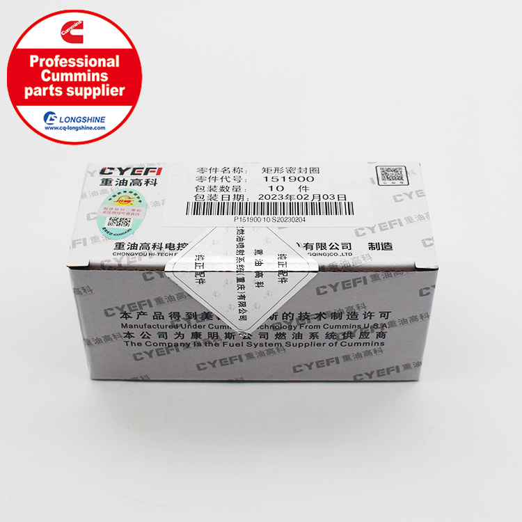 Cummins K50 KTA50 Rectangular Ring Seal 151900