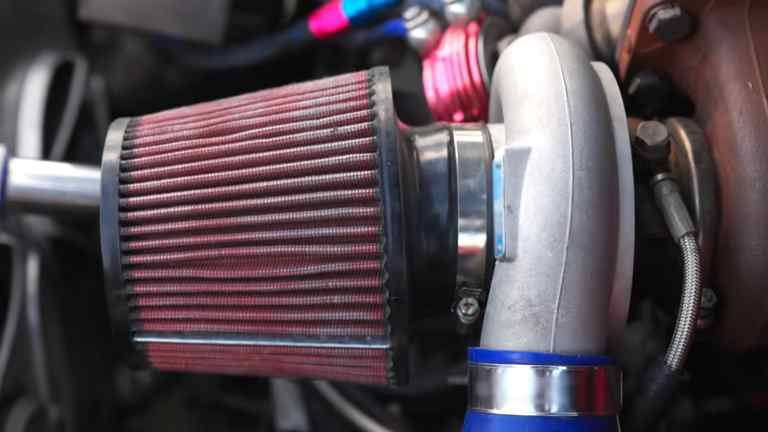 Filter on Cummins engine