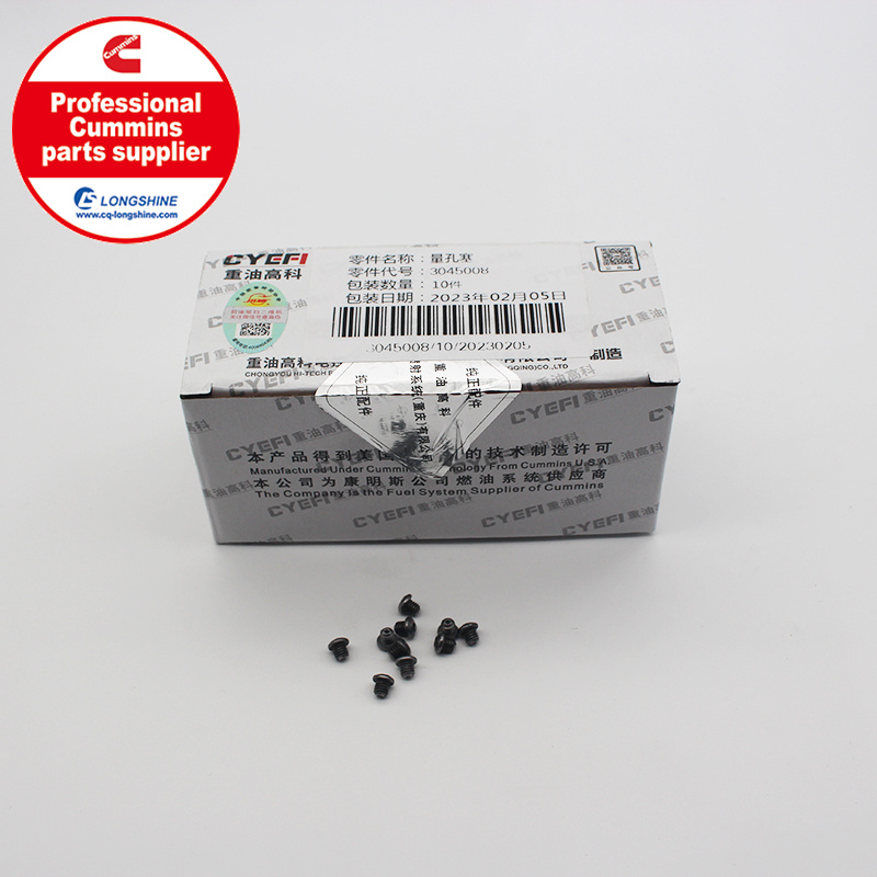 Cummins K19 KTA19 Injector Orifice Plug 3045008