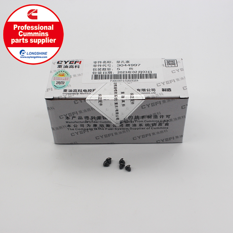 Cummins K50 KTA50 Injector Orifice Plug 3044997