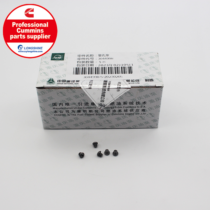 Cummins K50 KTA50 Injector Orifice Plug 3044998