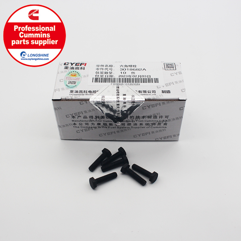 Cummins K38 KTA38 Hexagon Head Screw 3018682