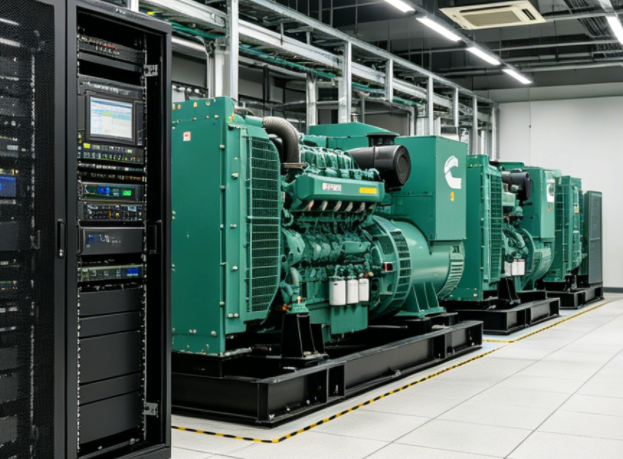 cummins gas generator in data center application