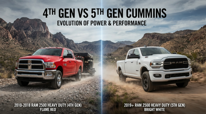 4th gen vs 5th cummins