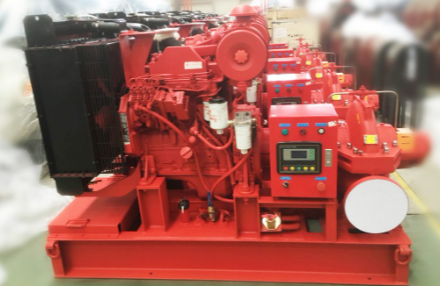 Industrial 5.9 Cummins engine application in generator and fire pump units