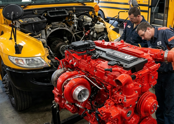 cummins school bus engine