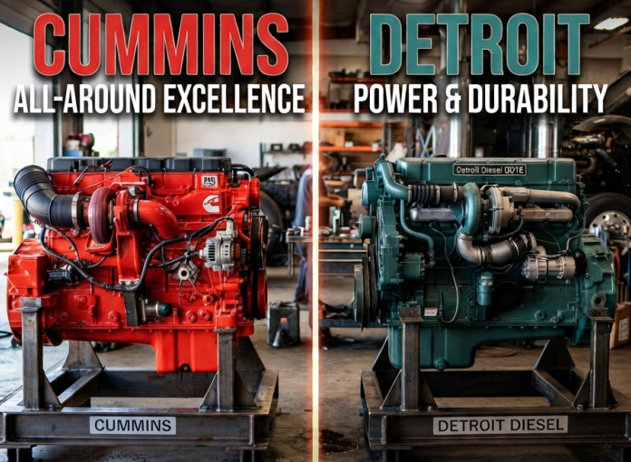 cummins vs detroit diesel engine